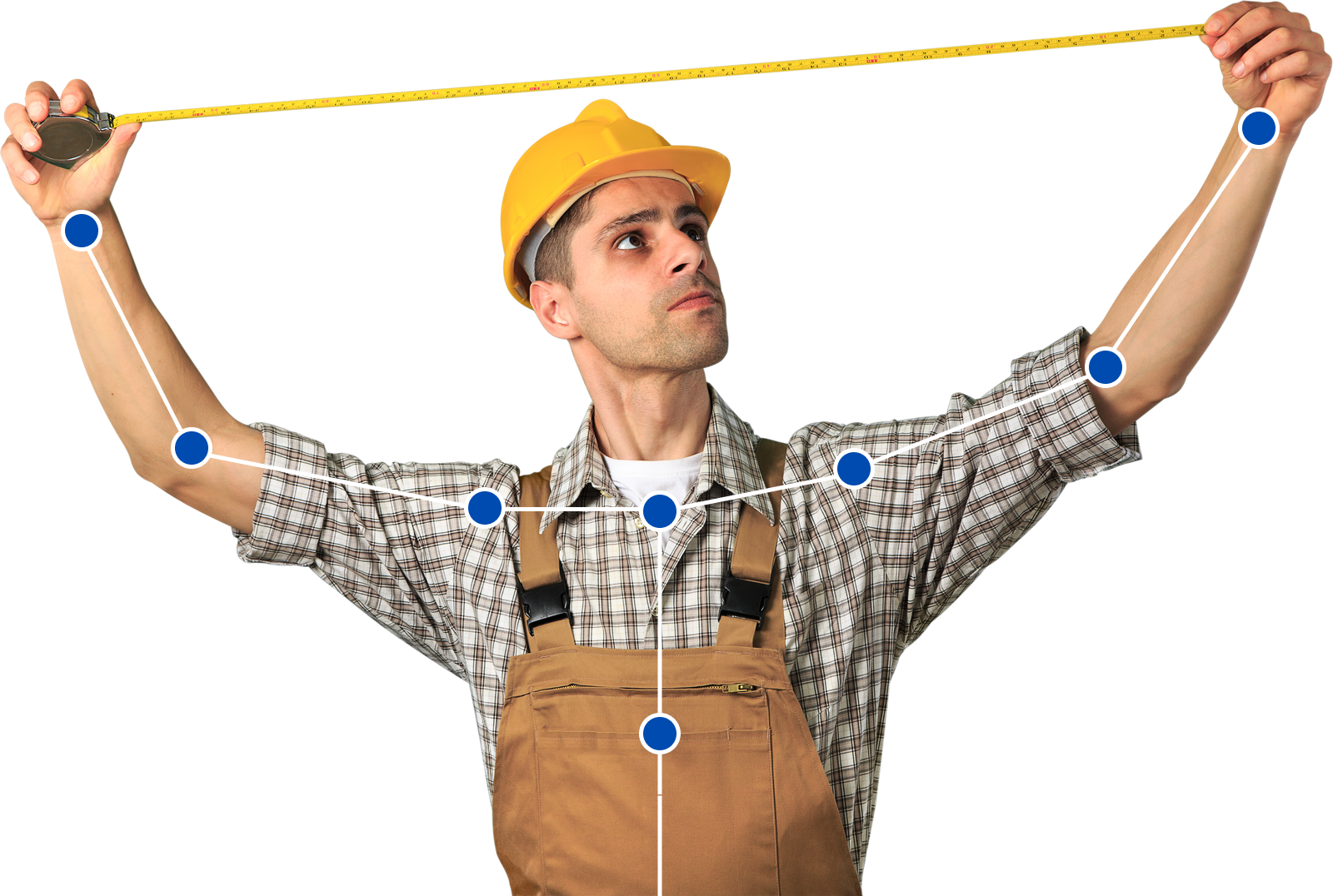 trabajador medicion