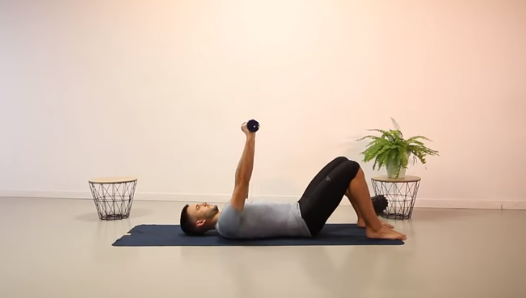 Press con mancuernas